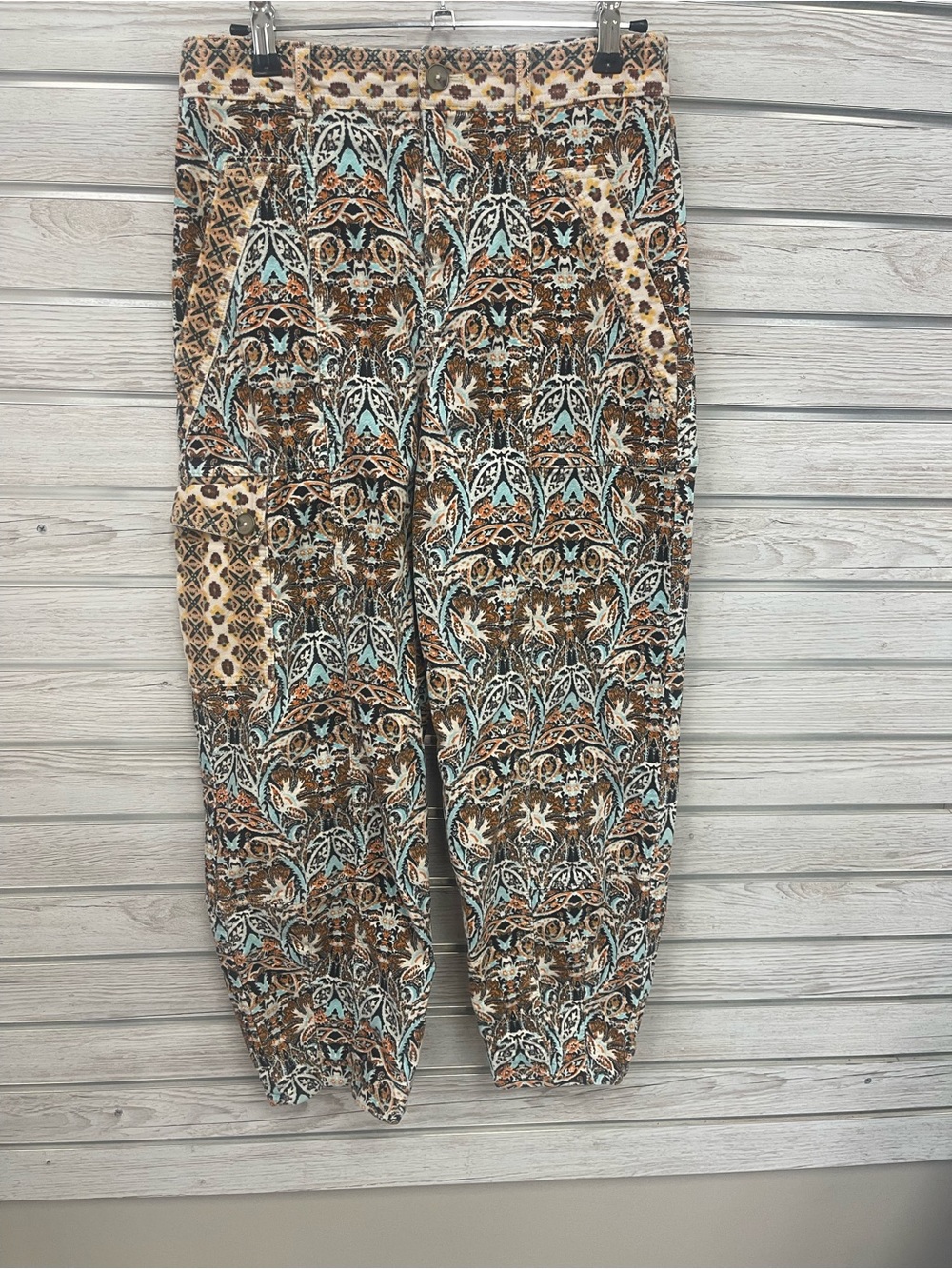 Anthropologie Corduroy Barrel Pants